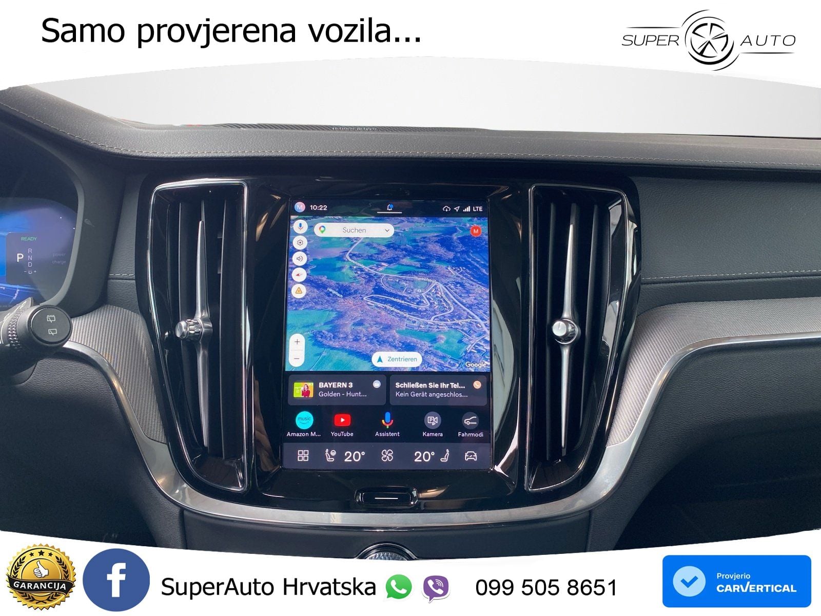 Volvo V60 2.0 T8 AWD Geartronic LED+GR SJED+ACC