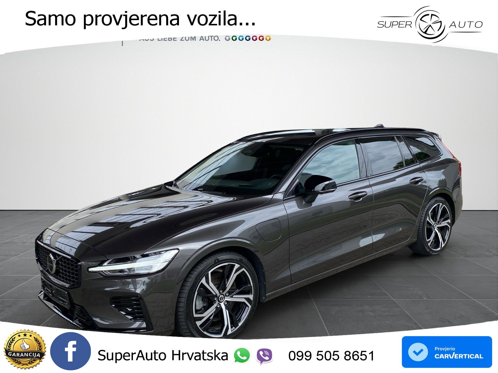 Volvo V60 2.0 T8 AWD Geartronic LED+GR SJED+ACC