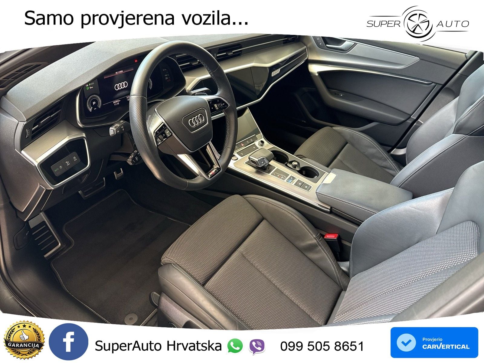 Audi A6 50 TFSIe (299 KS) quattro ultra S tronic S line MATRIX+GR SJED+KAM