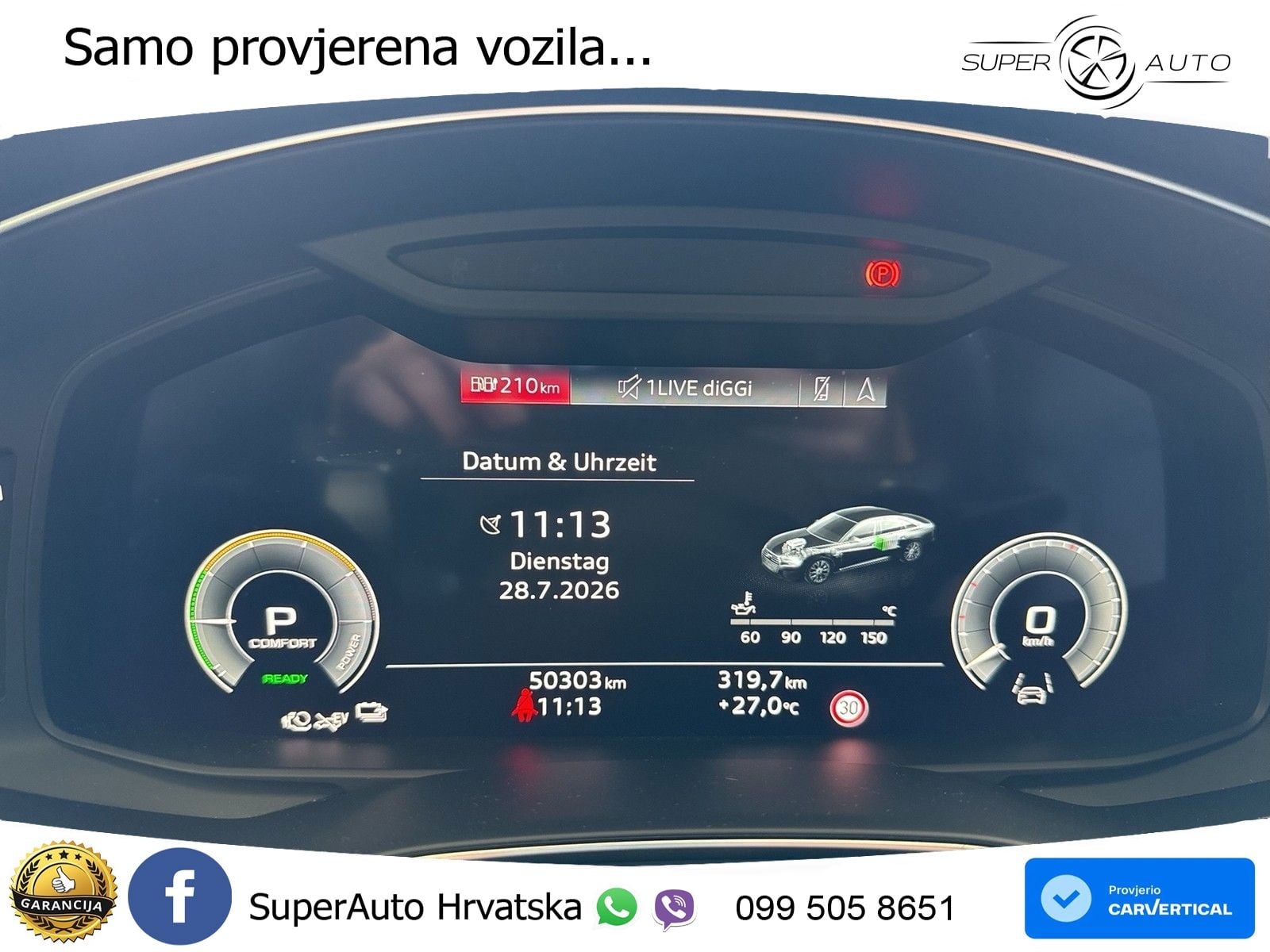 Audi A6 50 TFSIe (299 KS) quattro ultra S tronic S line MATRIX+GR SJED+KAM