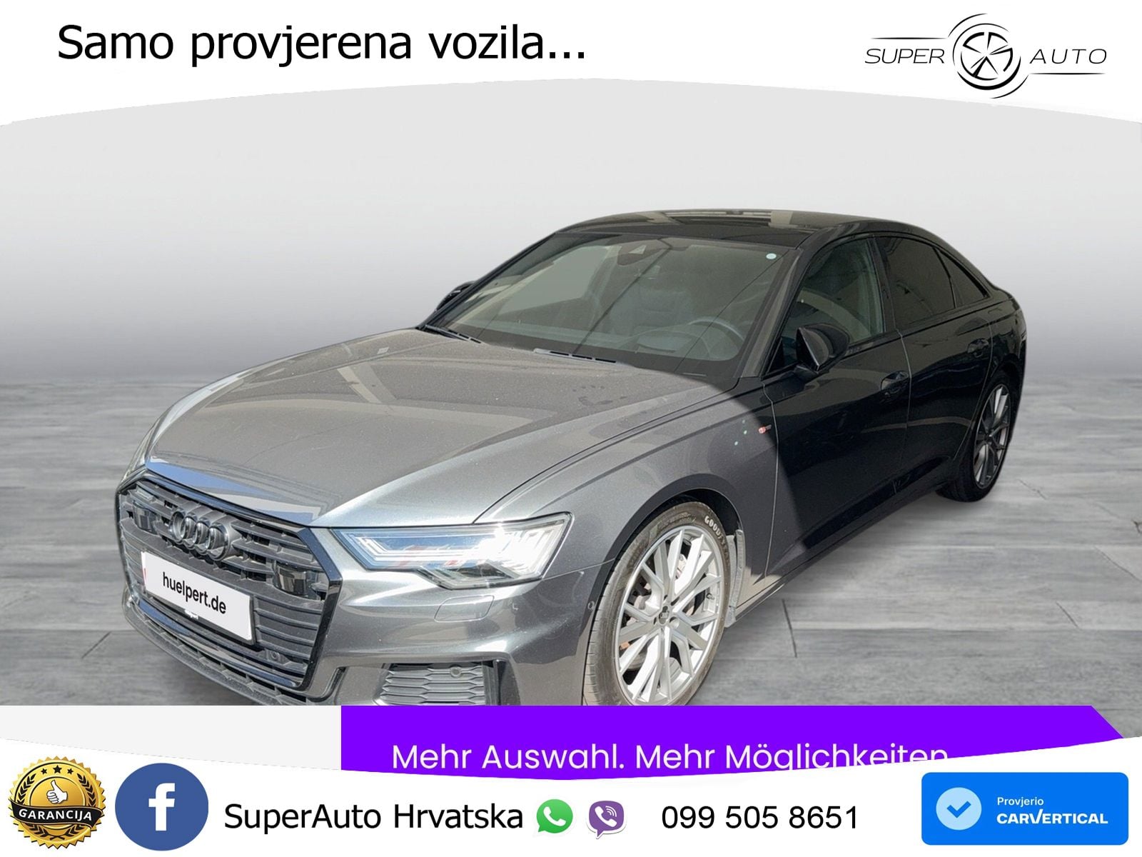 Audi A6 50 TFSIe (299 KS) quattro ultra S tronic S line MATRIX+GR SJED+KAM