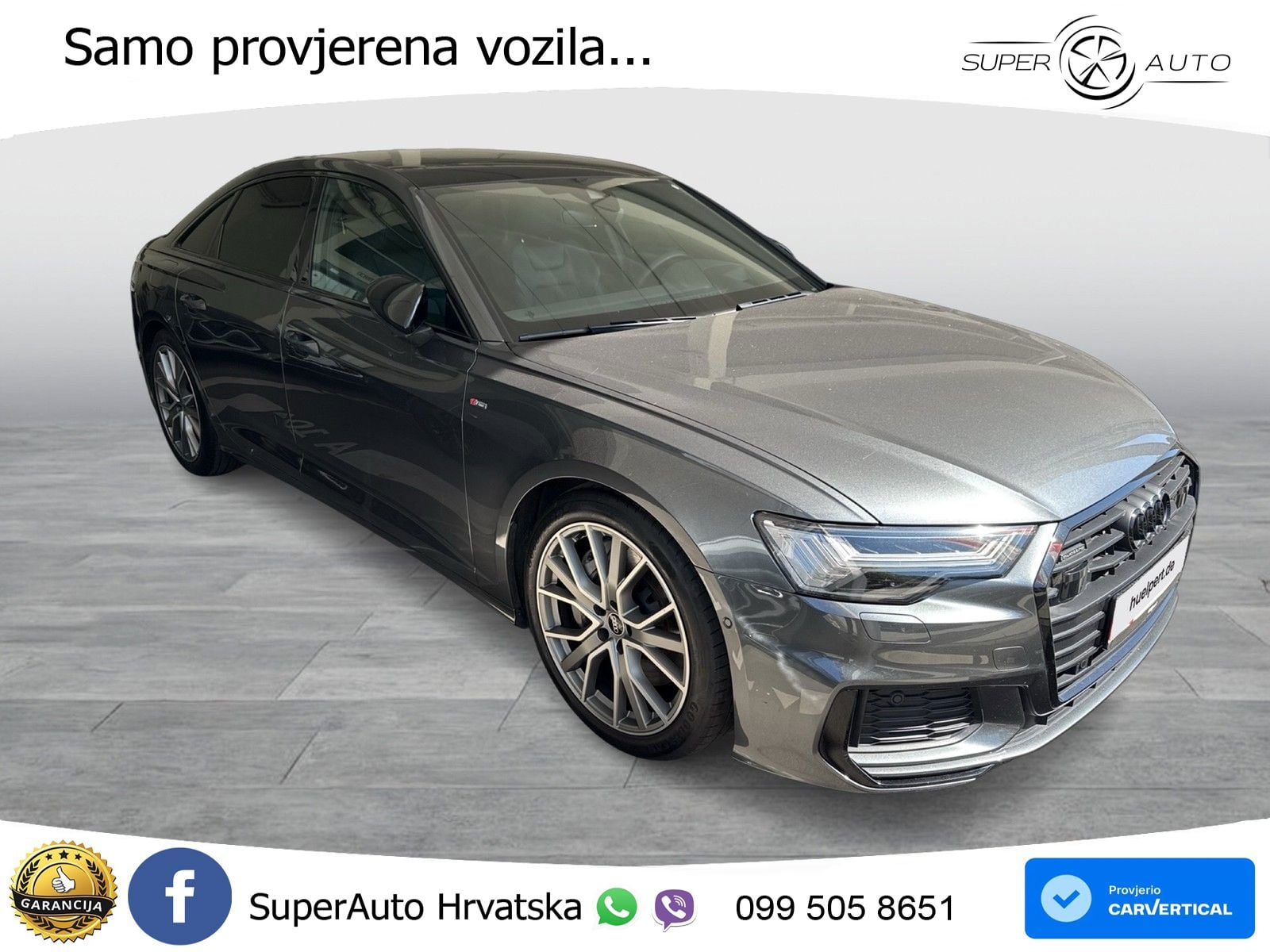 Audi A6 50 TFSIe (299 KS) quattro ultra S tronic S line MATRIX+GR SJED+KAM