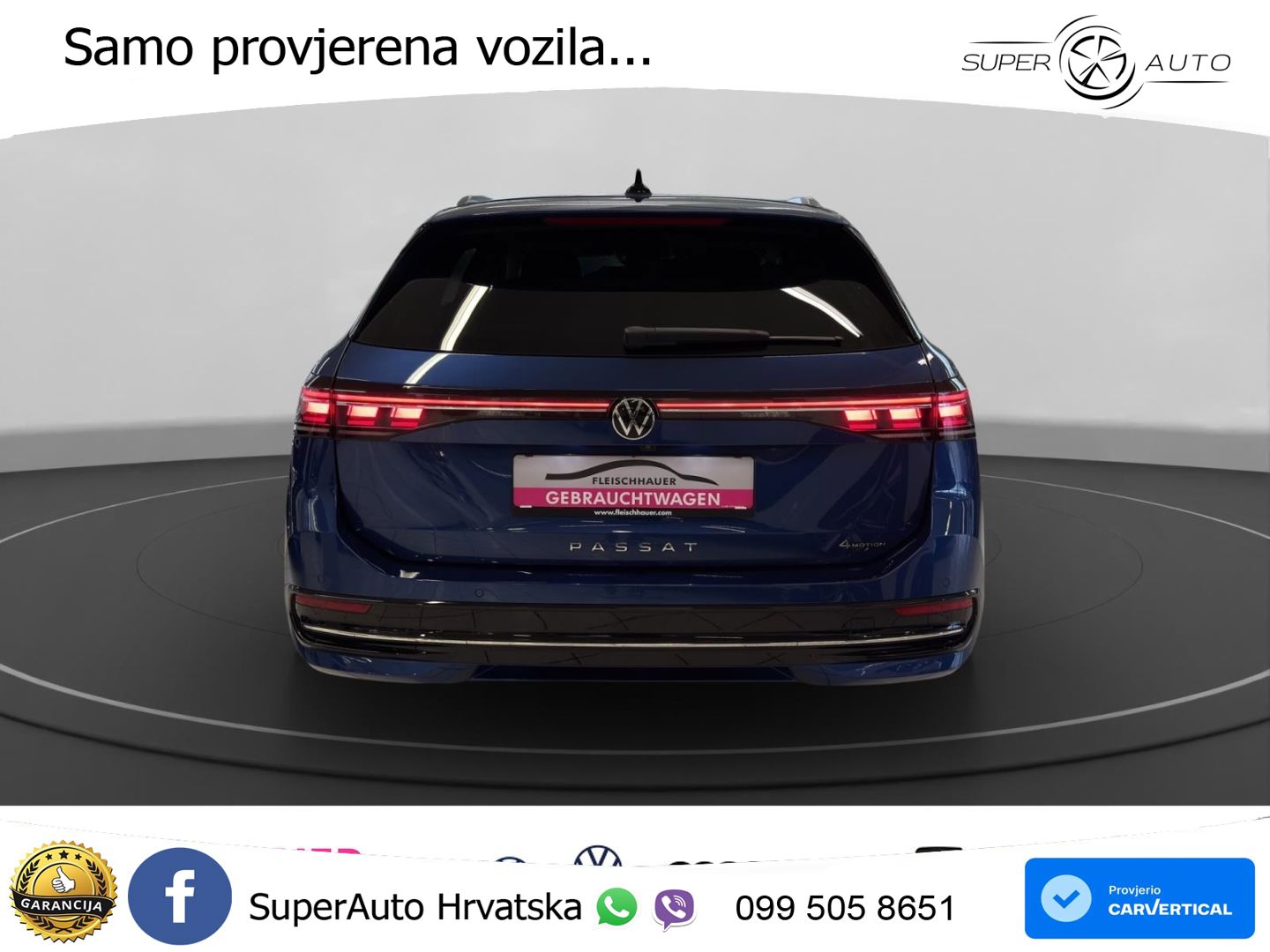 Volkswagen Passat Variant 2.0 TDI (193 KS) 4MOTION DSG Elegance LED+GR SJED+ACC