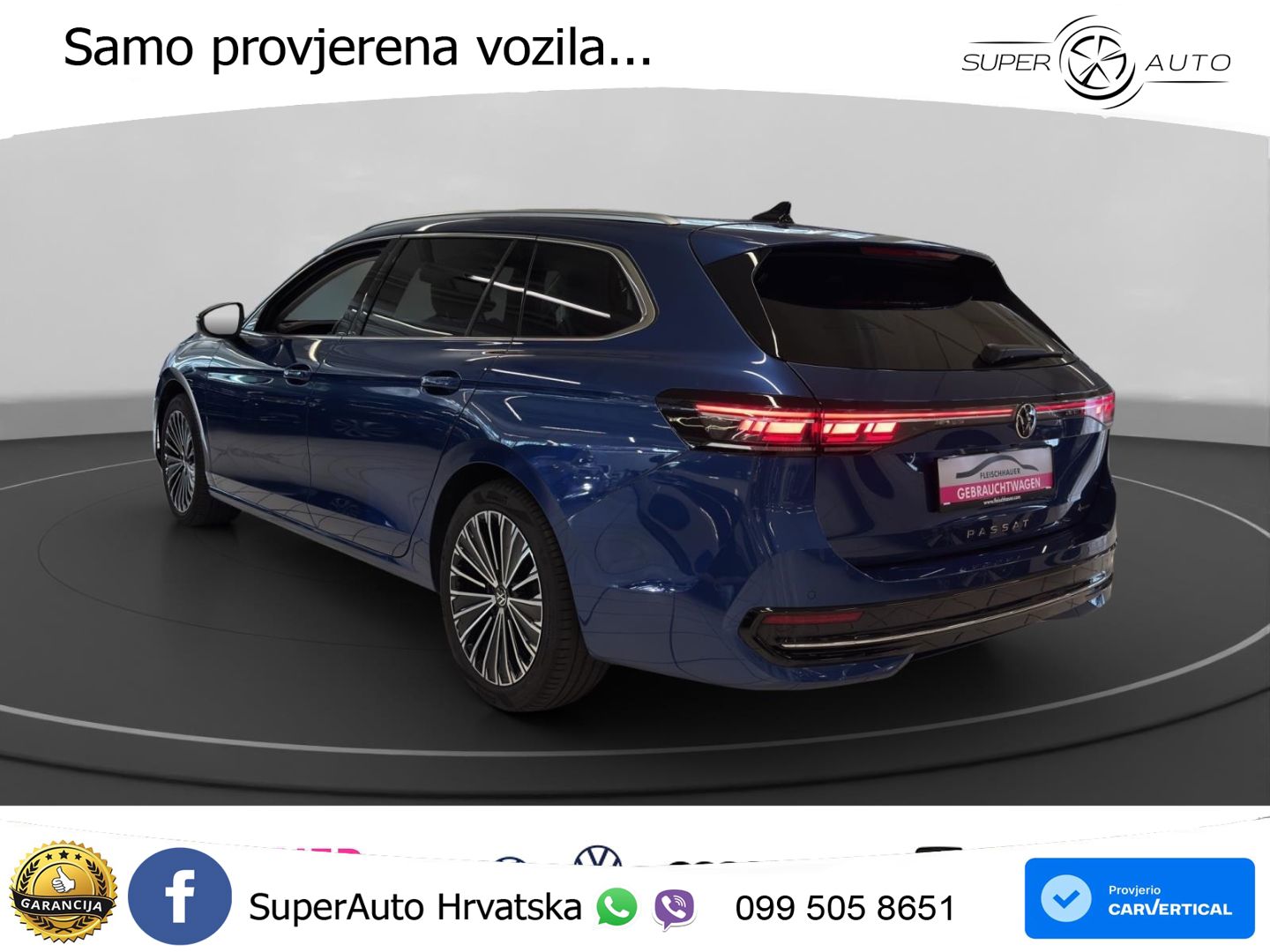 Volkswagen Passat Variant 2.0 TDI (193 KS) 4MOTION DSG Elegance LED+GR SJED+ACC