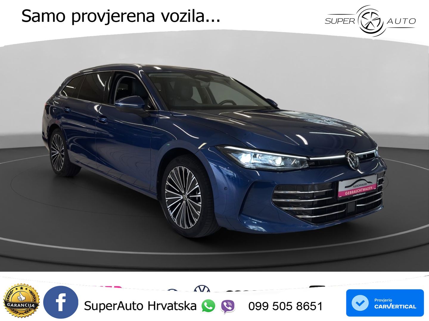 Volkswagen Passat Variant 2.0 TDI (193 KS) 4MOTION DSG Elegance LED+GR SJED+ACC
