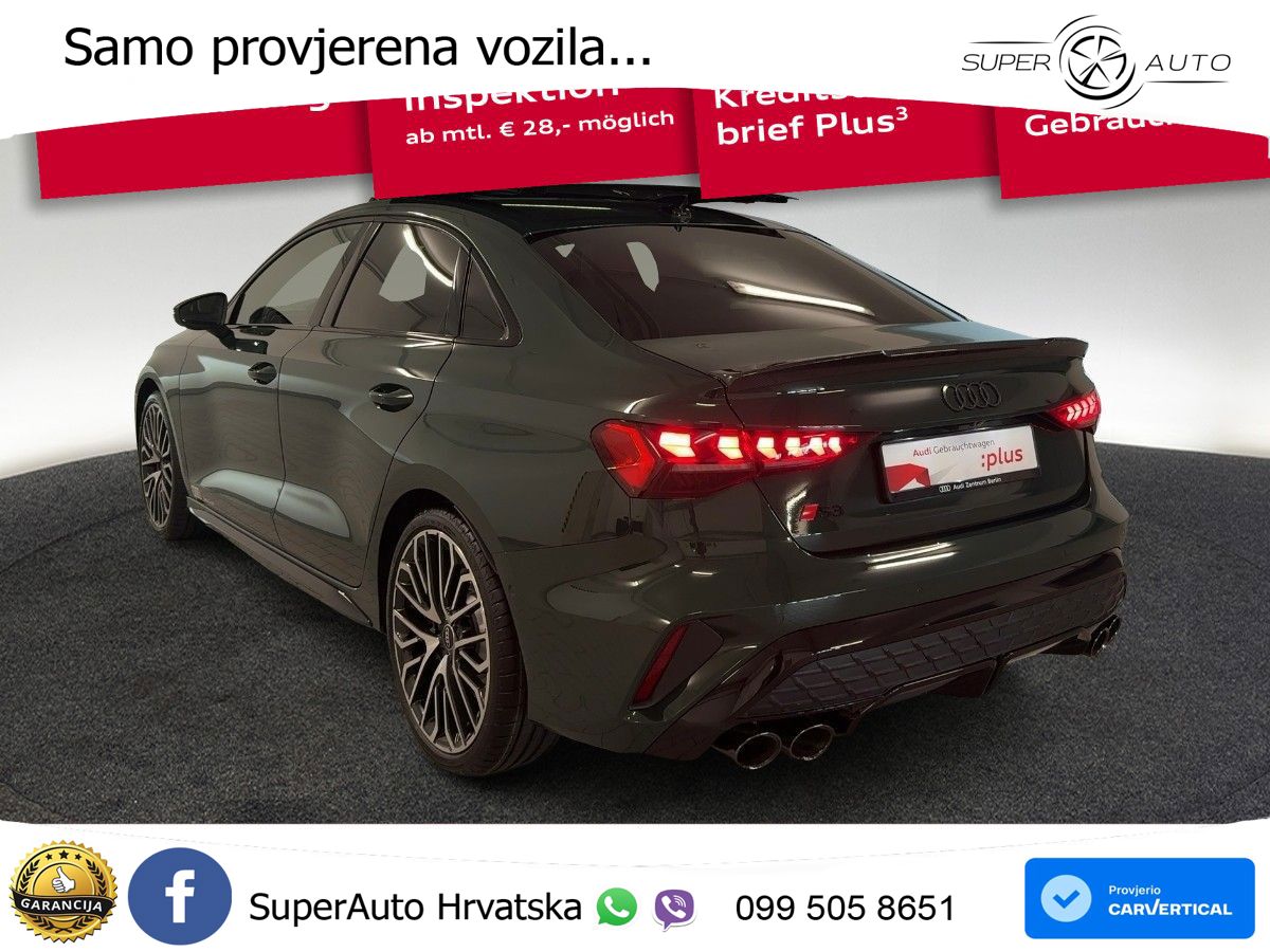 Audi S3 Limuzina 2.0 TFSI (333 KS) quattro S tronic LED+GR SJED+ACC