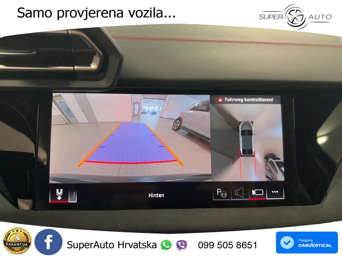 Audi S3 Limuzina 2.0 TFSI (333 KS) quattro S tronic LED+GR SJED+ACC