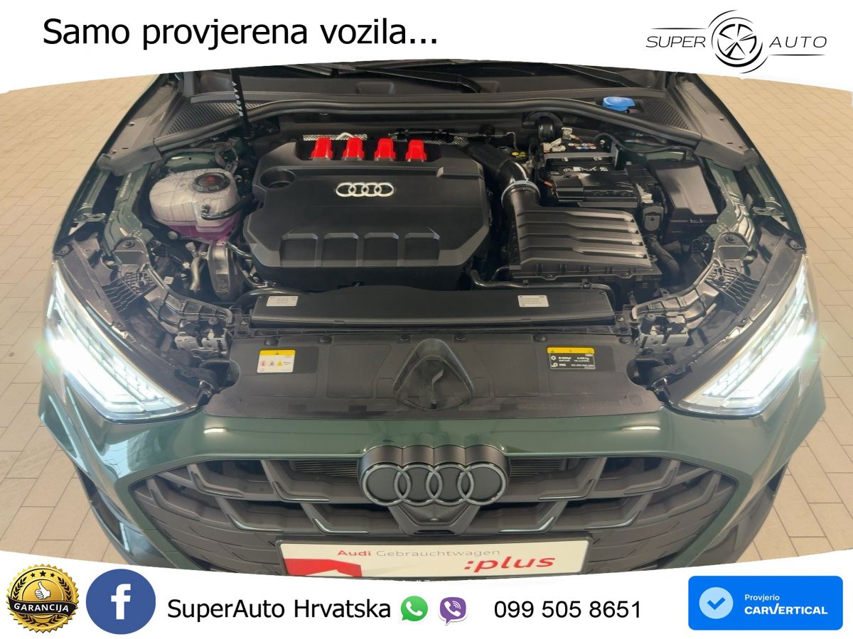 Audi S3 Limuzina 2.0 TFSI (333 KS) quattro S tronic LED+GR SJED+ACC