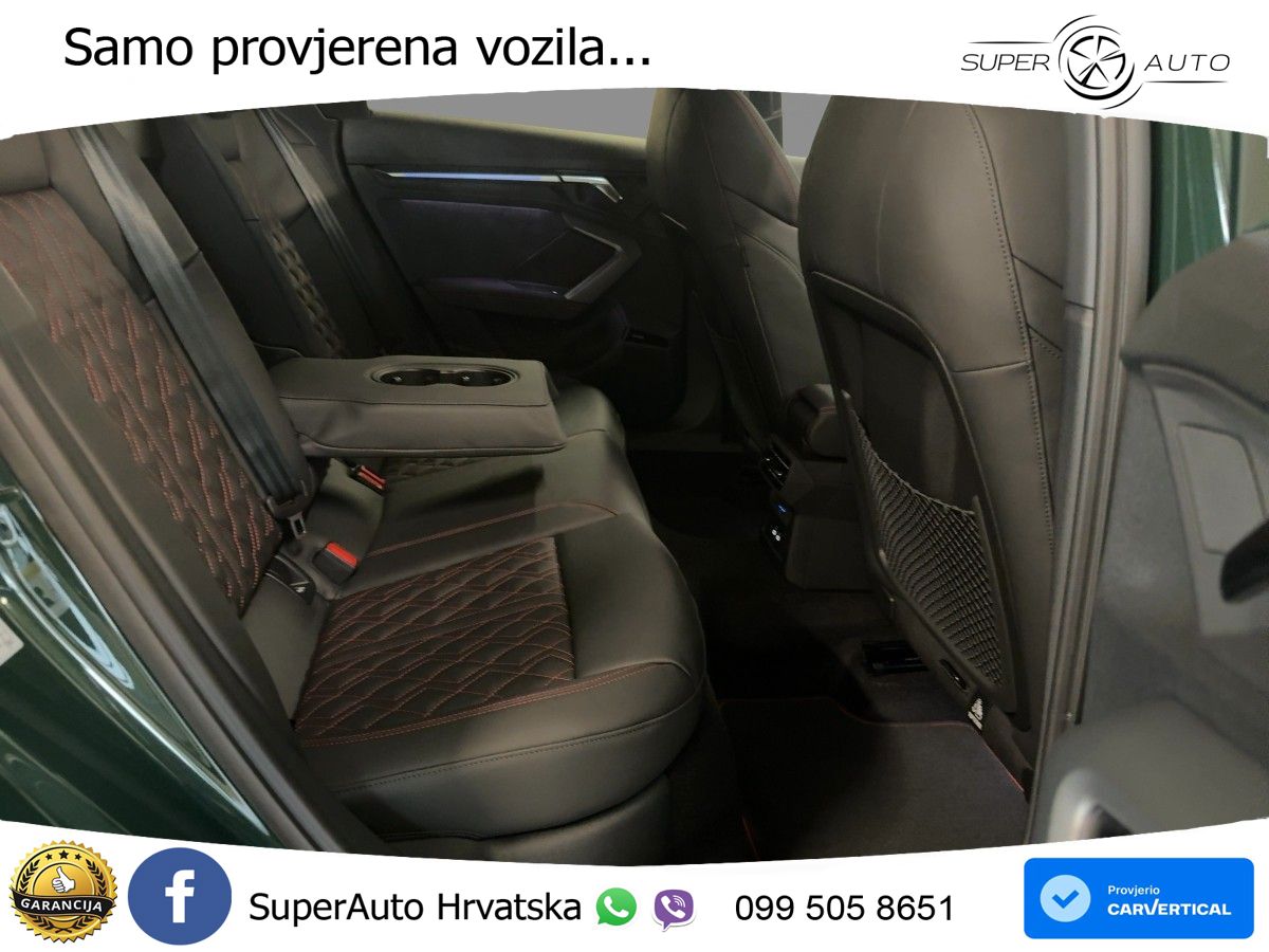 Audi S3 Limuzina 2.0 TFSI (333 KS) quattro S tronic LED+GR SJED+ACC