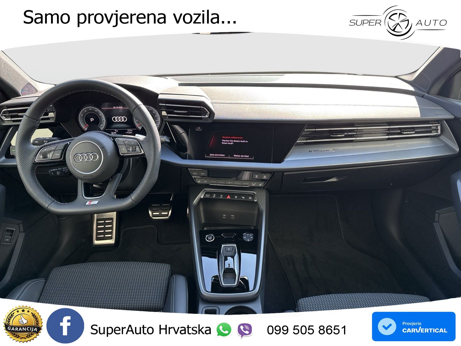 Audi A3 40 TFSI (204 KS) quattro S tronic S line LED+GR SJED+ACC