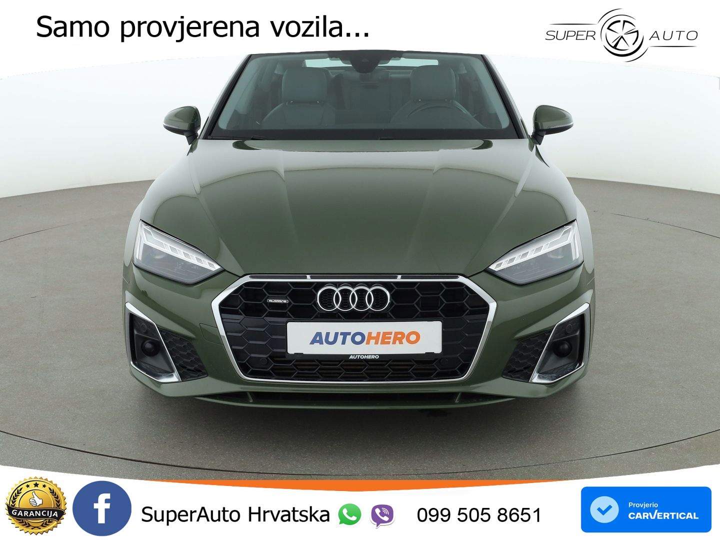 Audi A5 Sportback  40 TFSI (204 KS) quattro S tronic S line LED+GR SJED+ACC