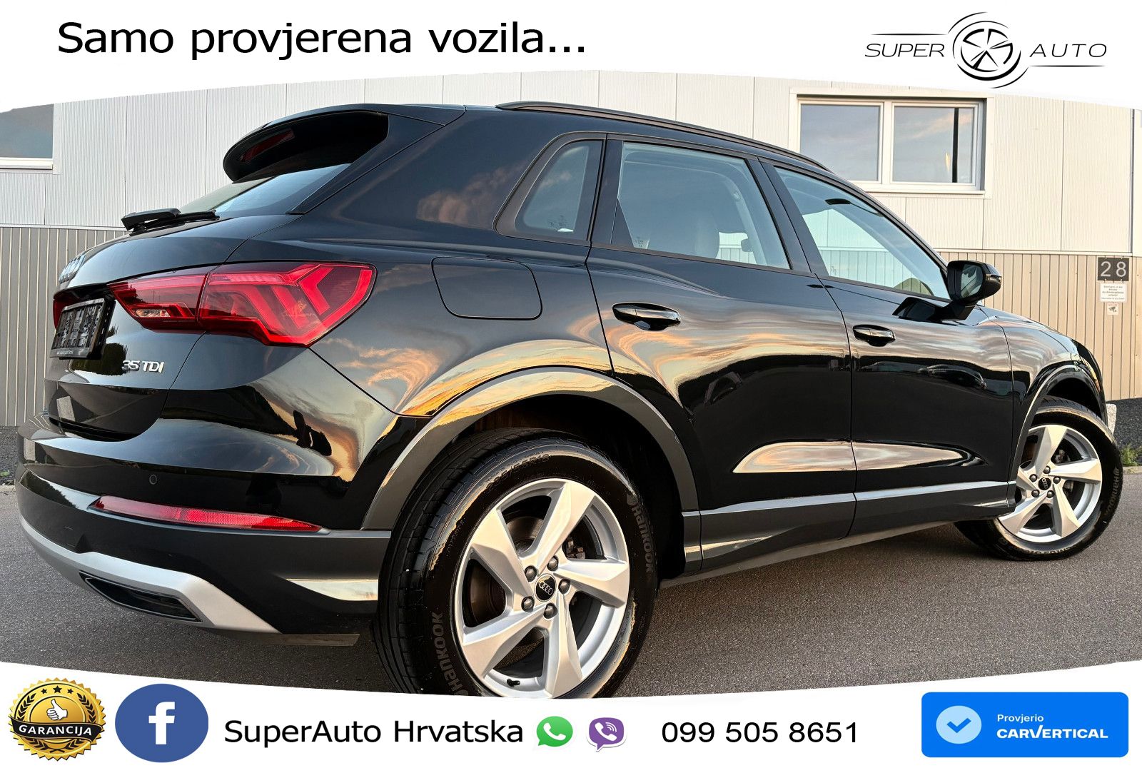 Audi Q3 35 TDI (150 KS) S tronic LED+GR SJED+ACC