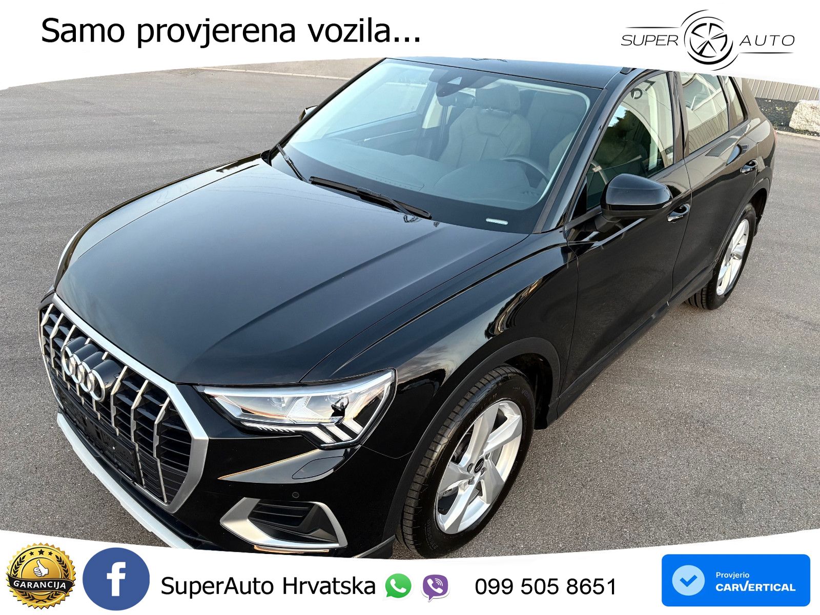 Audi Q3 35 TDI (150 KS) S tronic LED+GR SJED+ACC