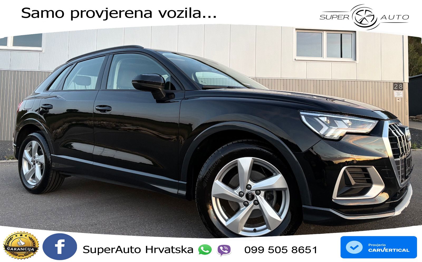 Audi Q3 35 TDI (150 KS) S tronic LED+GR SJED+ACC