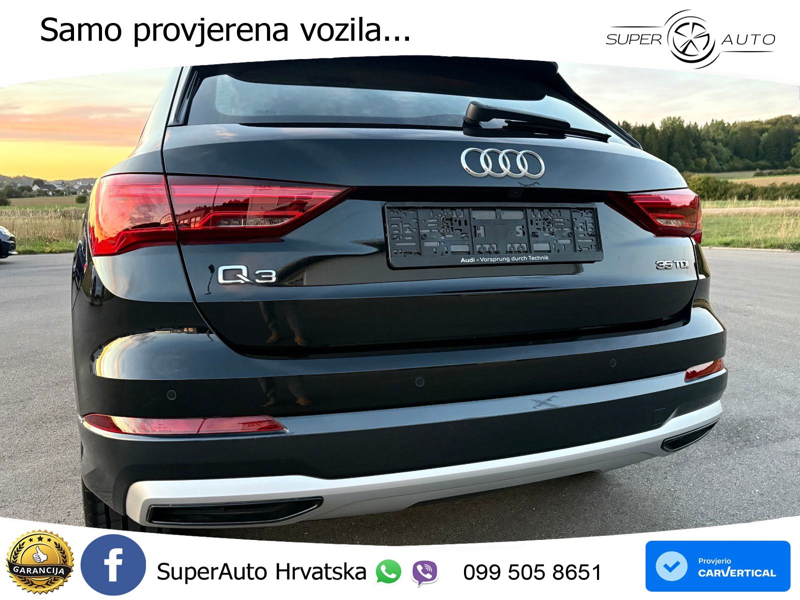 Audi Q3 35 TDI (150 KS) S tronic LED+GR SJED+ACC