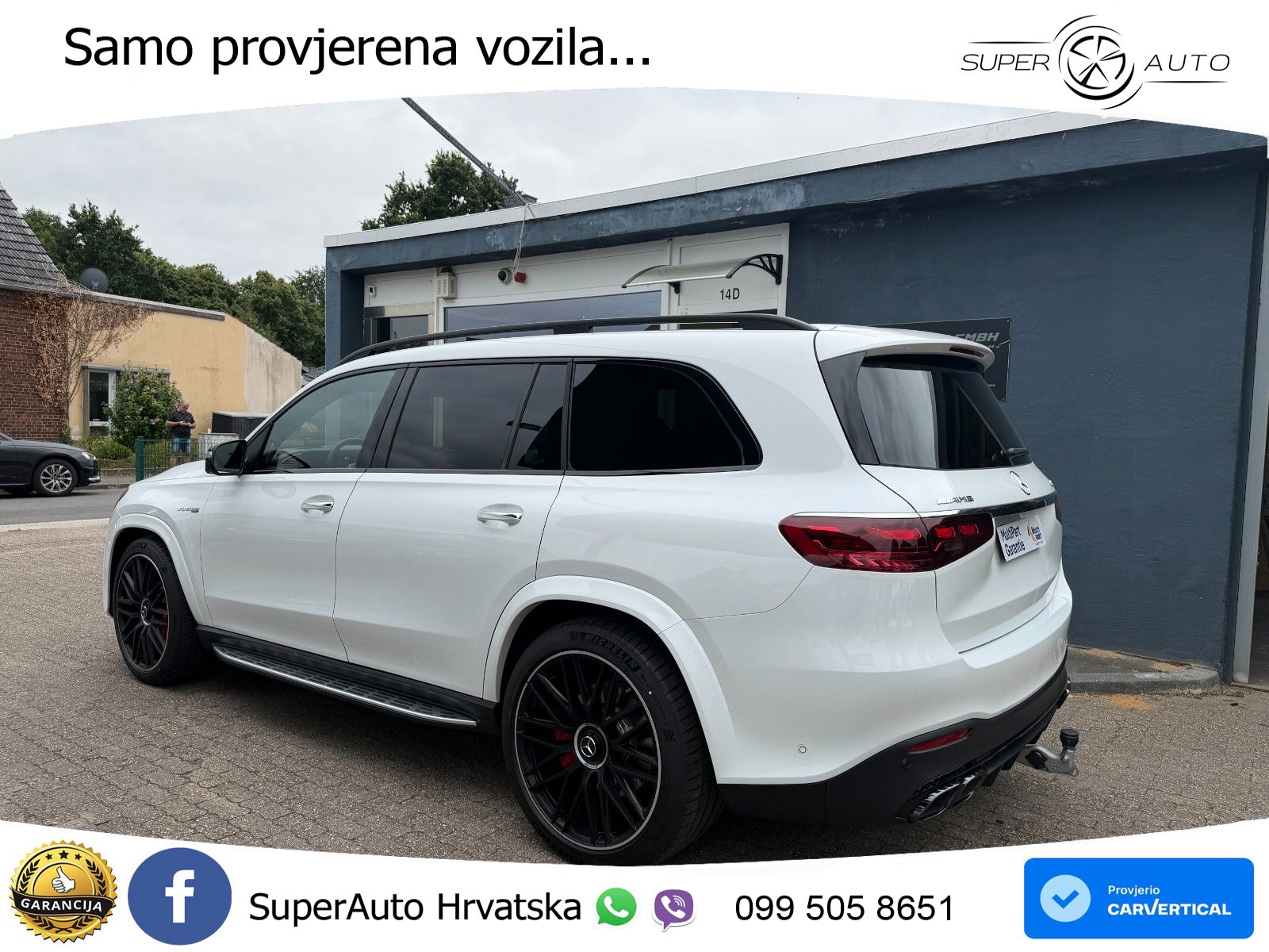 Mercedes-Benz GLS AMG GLS 63 V8 EQ Boost 4MATIC+ AMG SPEEDSHIFT TCT 9G ACC+HEAD+4xGR SJED+360+PANO
