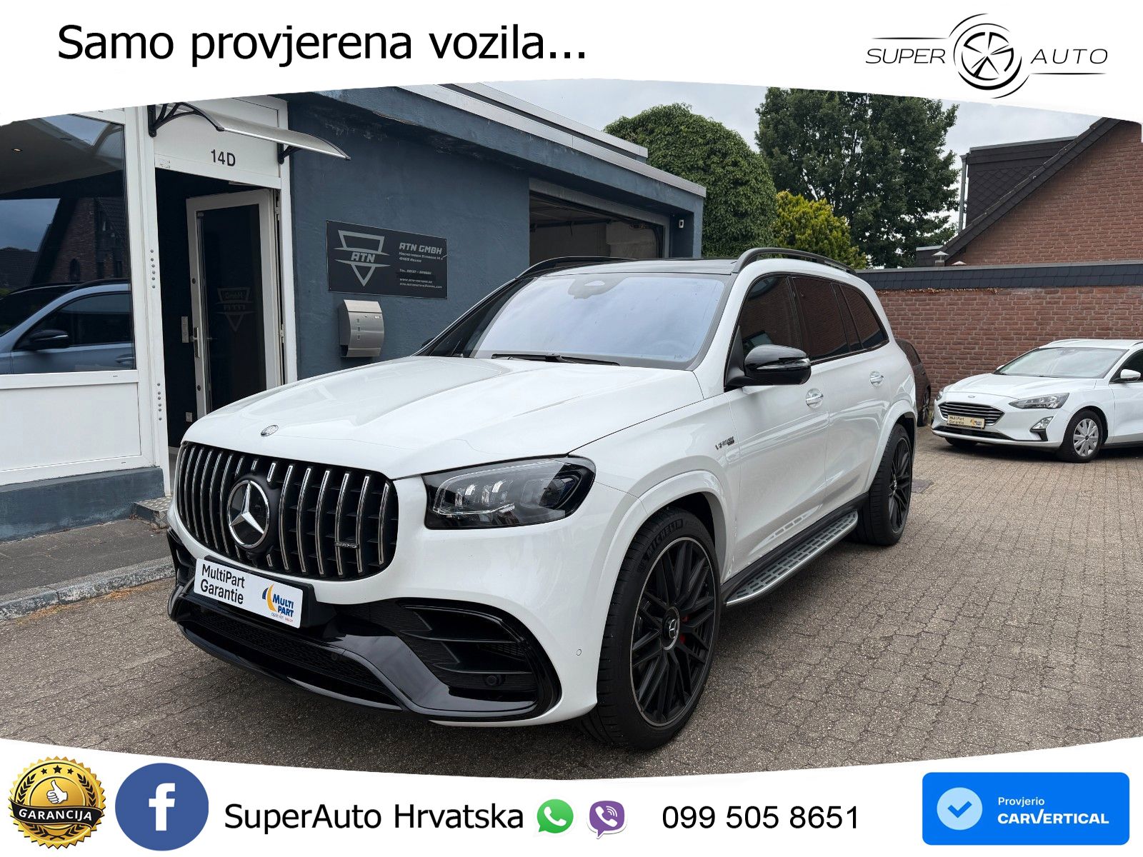 Mercedes-Benz GLS AMG GLS 63 V8 EQ Boost 4MATIC+ AMG SPEEDSHIFT TCT 9G ACC+HEAD+4xGR SJED+360+PANO