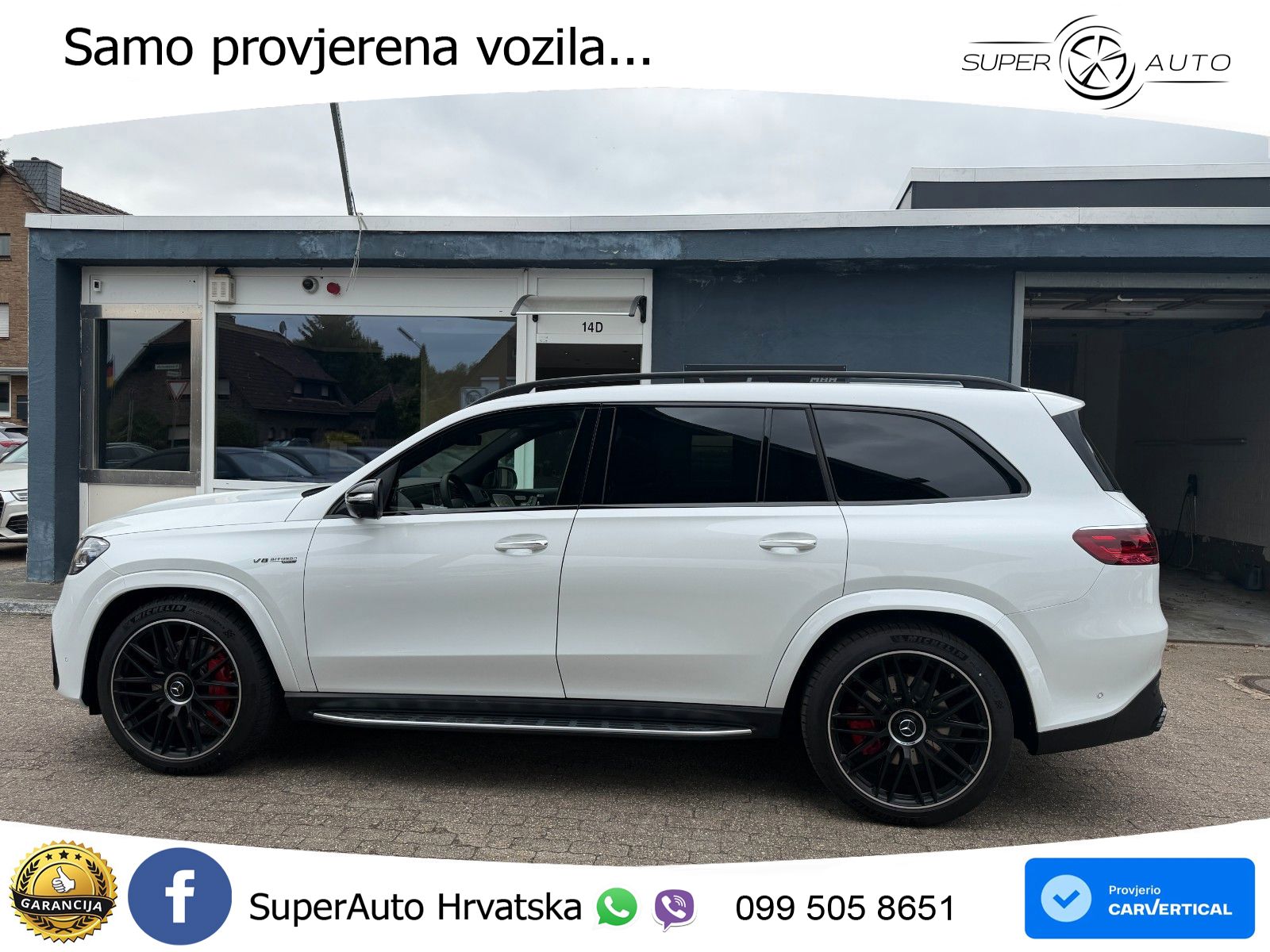 Mercedes-Benz GLS AMG GLS 63 V8 EQ Boost 4MATIC+ AMG SPEEDSHIFT TCT 9G ACC+HEAD+4xGR SJED+360+PANO