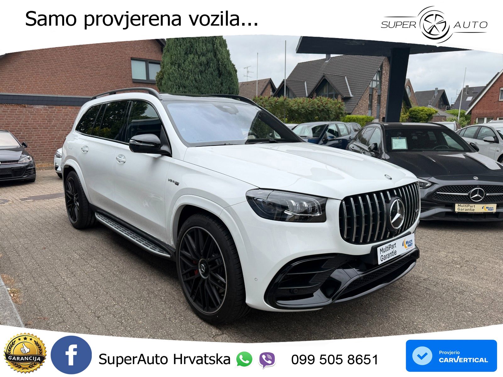 Mercedes-Benz GLS AMG GLS 63 V8 EQ Boost 4MATIC+ AMG SPEEDSHIFT TCT 9G ACC+HEAD+4xGR SJED+360+PANO
