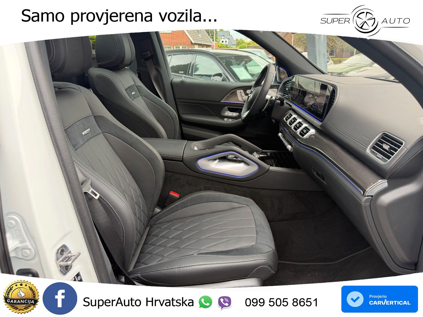 Mercedes-Benz GLS AMG GLS 63 V8 EQ Boost 4MATIC+ AMG SPEEDSHIFT TCT 9G ACC+HEAD+4xGR SJED+360+PANO
