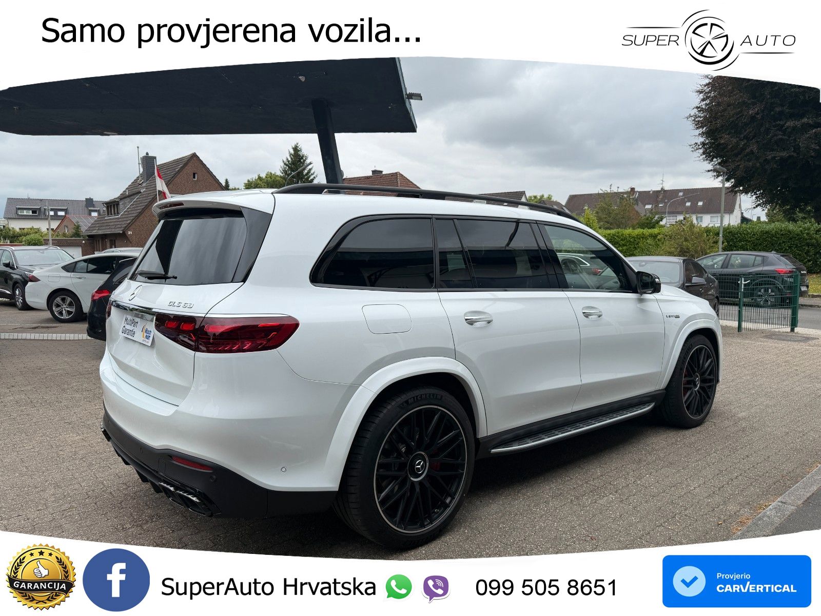 Mercedes-Benz GLS AMG GLS 63 V8 EQ Boost 4MATIC+ AMG SPEEDSHIFT TCT 9G ACC+HEAD+4xGR SJED+360+PANO