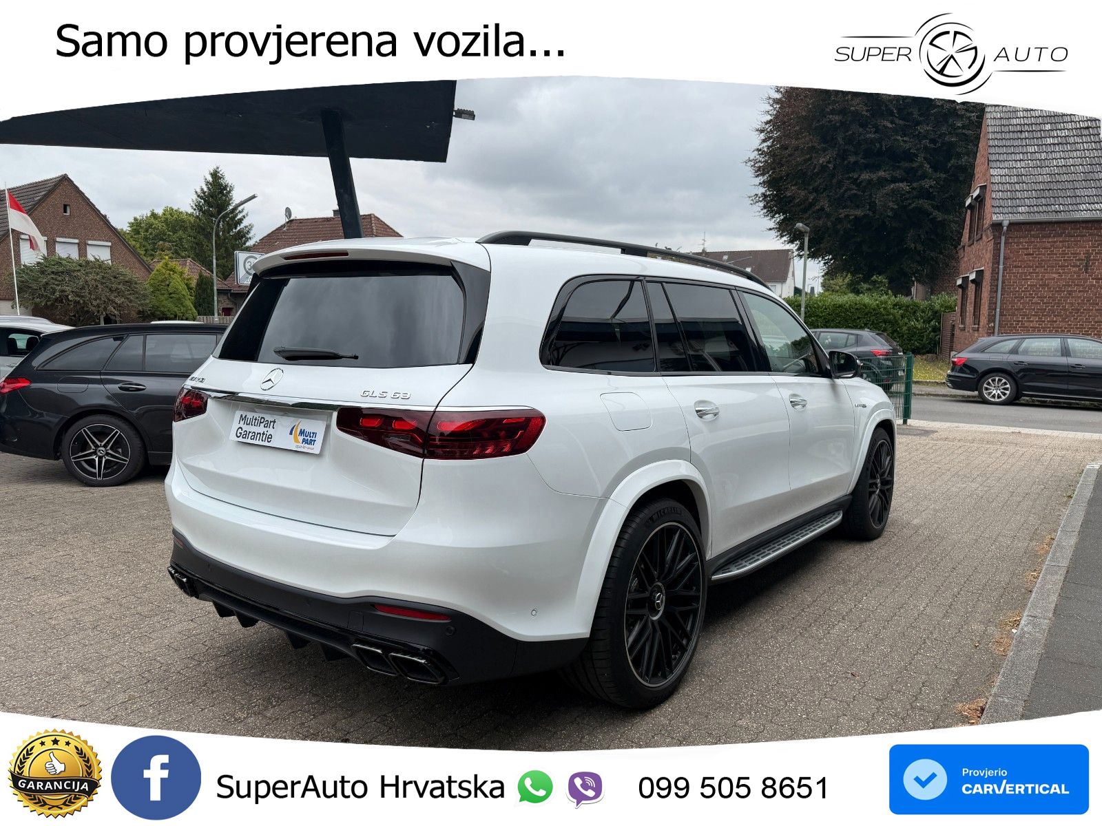 Mercedes-Benz GLS AMG GLS 63 V8 EQ Boost 4MATIC+ AMG SPEEDSHIFT TCT 9G ACC+HEAD+4xGR SJED+360+PANO