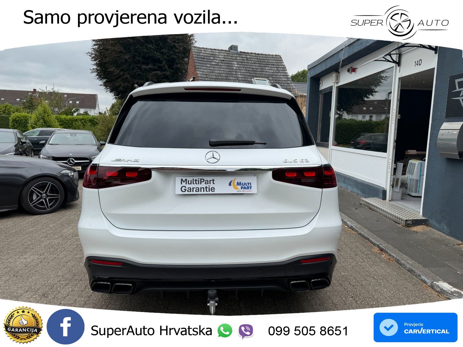Mercedes-Benz GLS AMG GLS 63 V8 EQ Boost 4MATIC+ AMG SPEEDSHIFT TCT 9G ACC+HEAD+4xGR SJED+360+PANO
