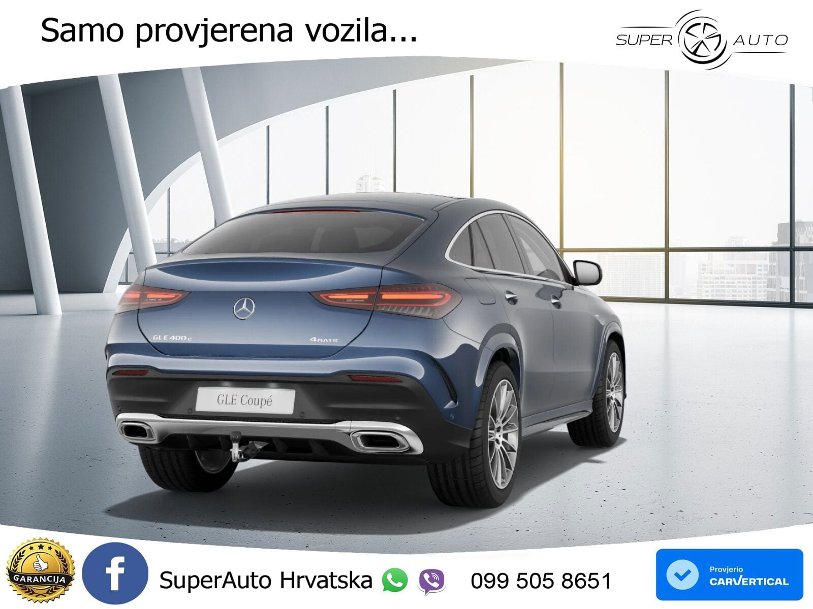Mercedes GLE Coupe 400e (381 KS) 4MATIC 9G-TRONIC AMG