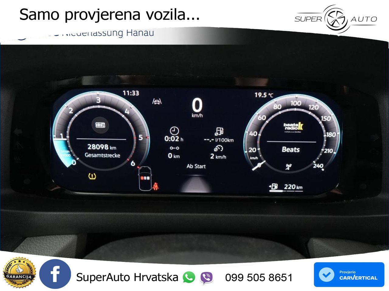 Volkswagen Crafter Kasten langer Radstand Kamera Klima AHK 177 KS