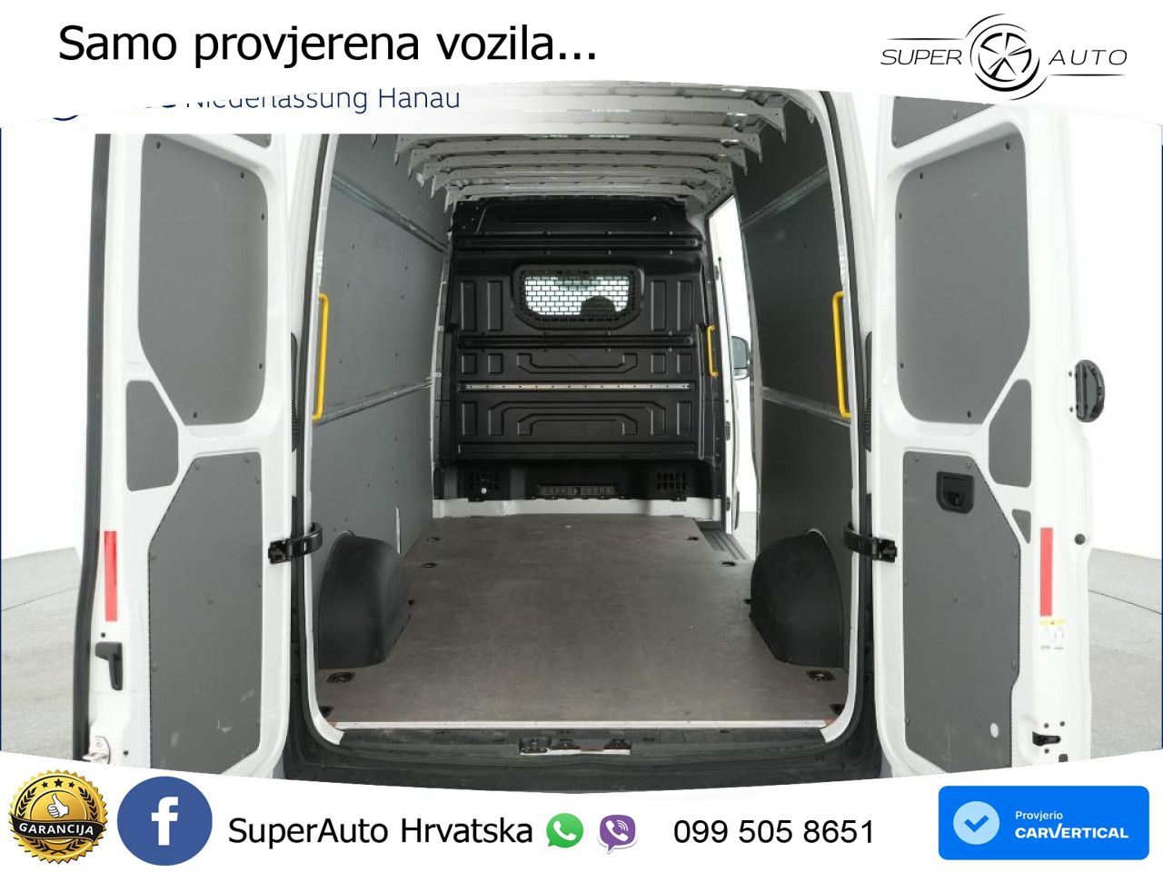 Volkswagen Crafter Kasten langer Radstand Kamera Klima AHK 177 KS