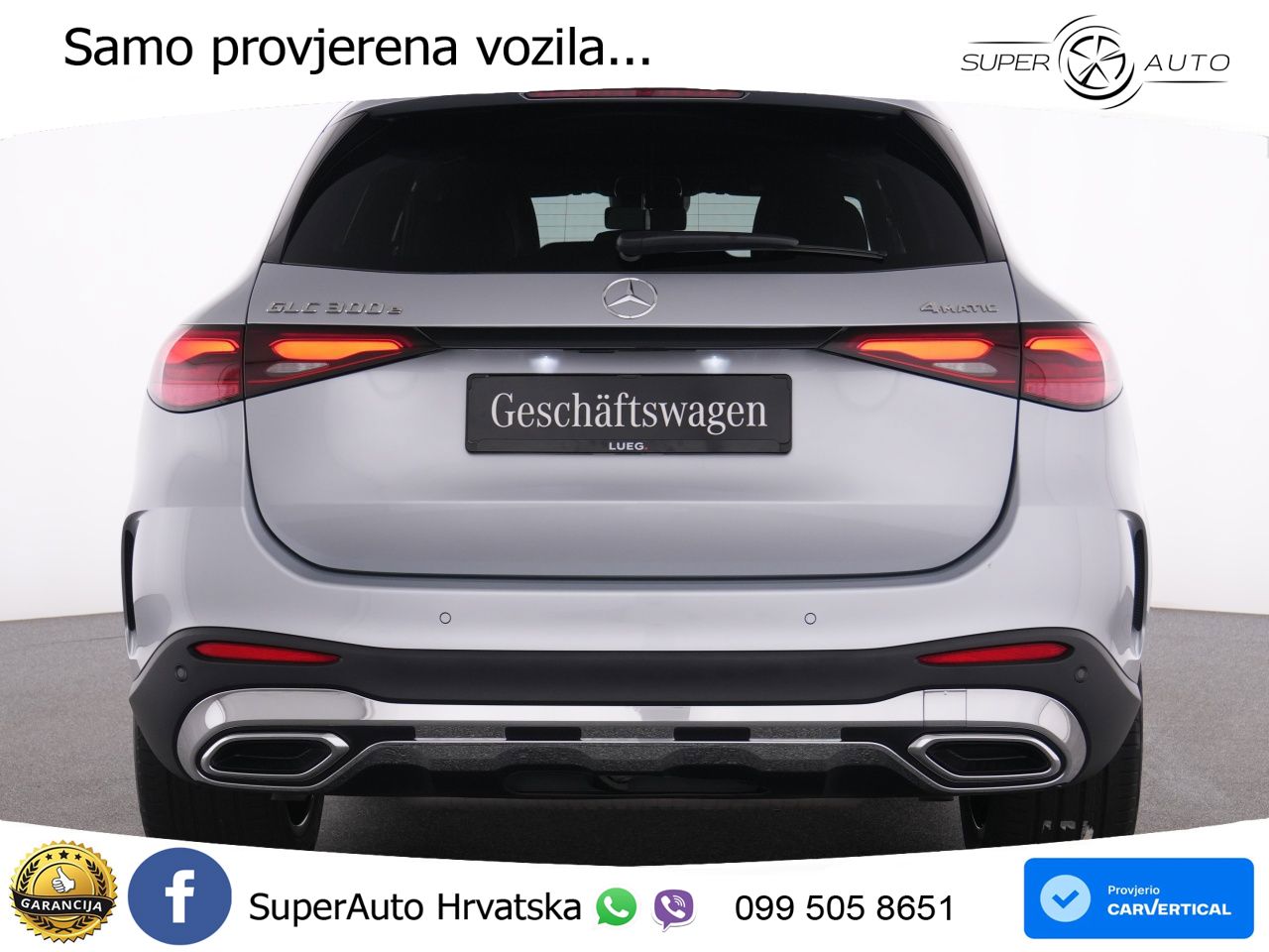Mercedes GLC 300e (313 KS) 4MATIC 9G-TRONIC AMG LED+GR SJED+ACC