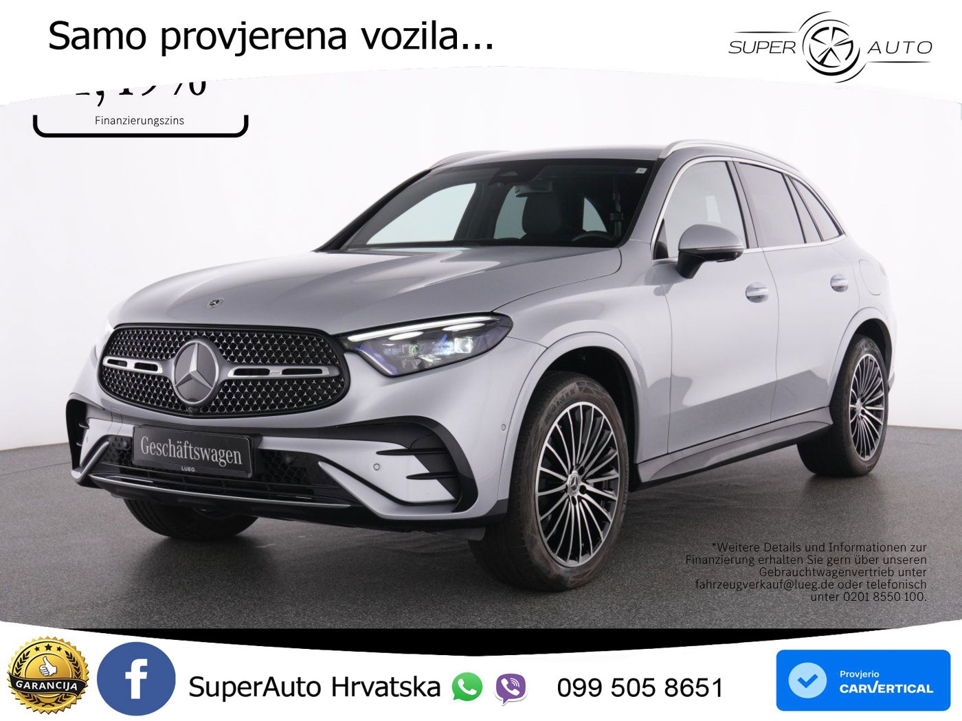 Mercedes GLC 300e (313 KS) 4MATIC 9G-TRONIC AMG LED+GR SJED+ACC