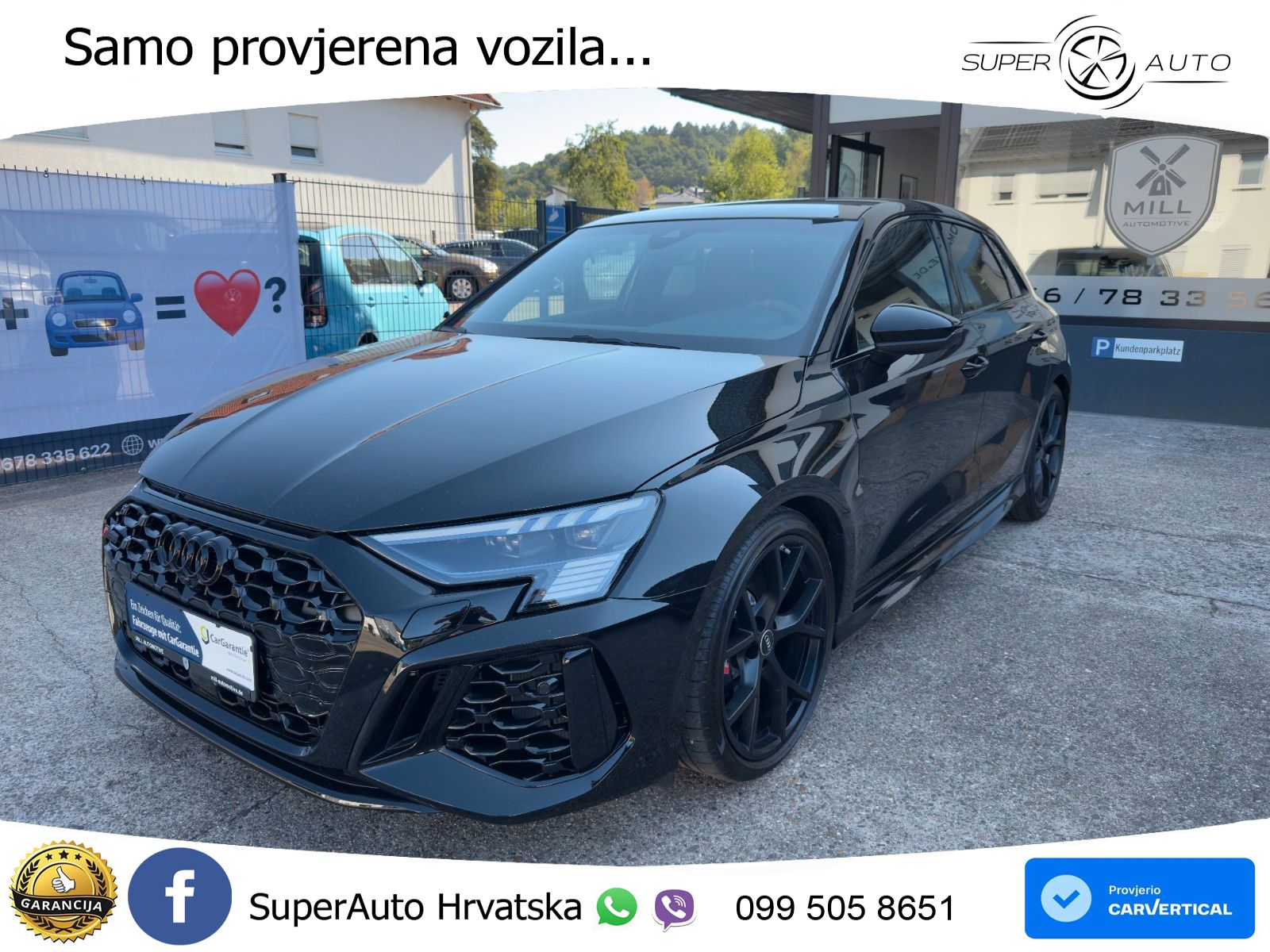 Audi RS3 Sedan 2.5 TFSI (400 KS) quattro S tronic LED+GR SJED+ACC