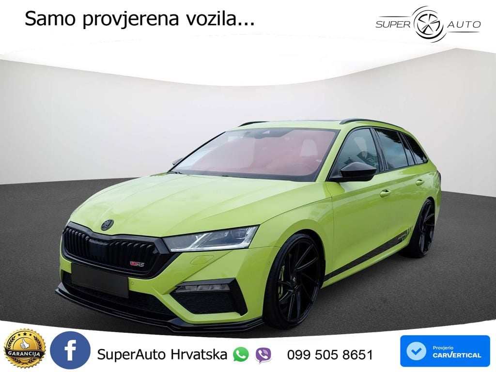 Škoda Octavia Combi RS 2.0 TSI (245 KS) DSG LED+GR SJED+ACC