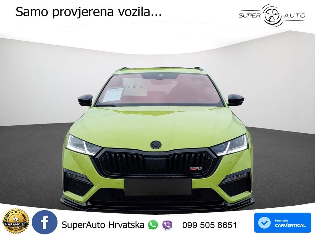 Škoda Octavia Combi RS 2.0 TSI (245 KS) DSG LED+GR SJED+ACC