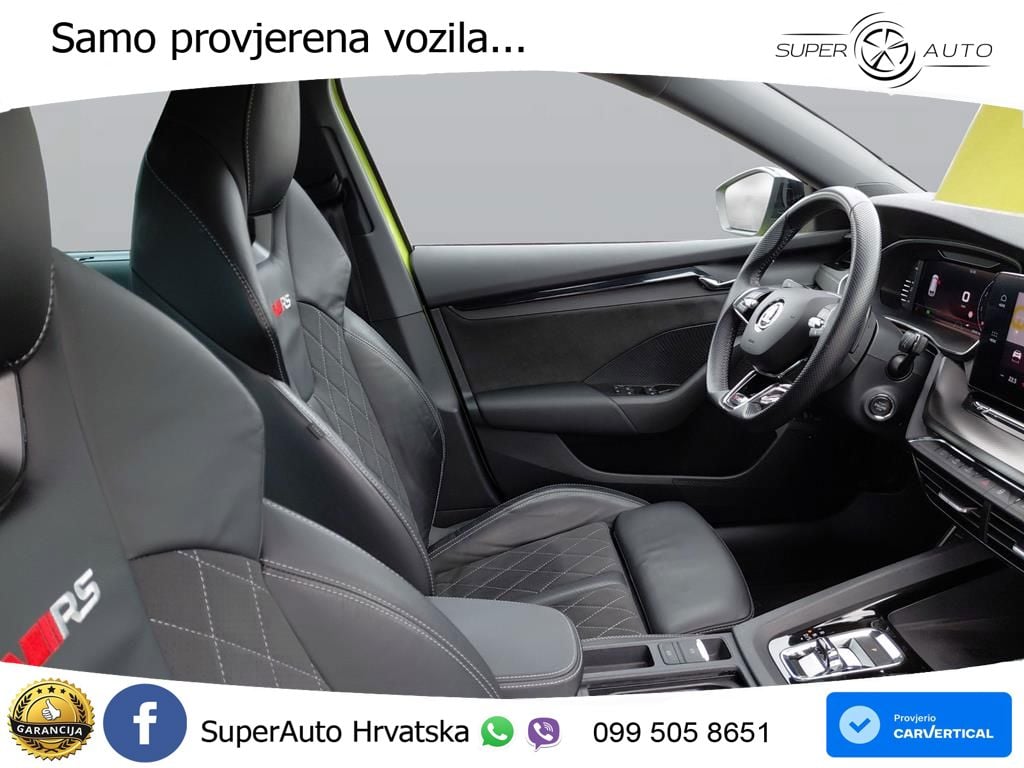 Škoda Octavia Combi RS 2.0 TSI (245 KS) DSG LED+GR SJED+ACC