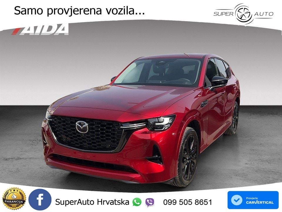 Mazda CX-60 3.3 e-Skyactiv D (254 KS) AWD Automatic MATRIX+GR SJED+KAM