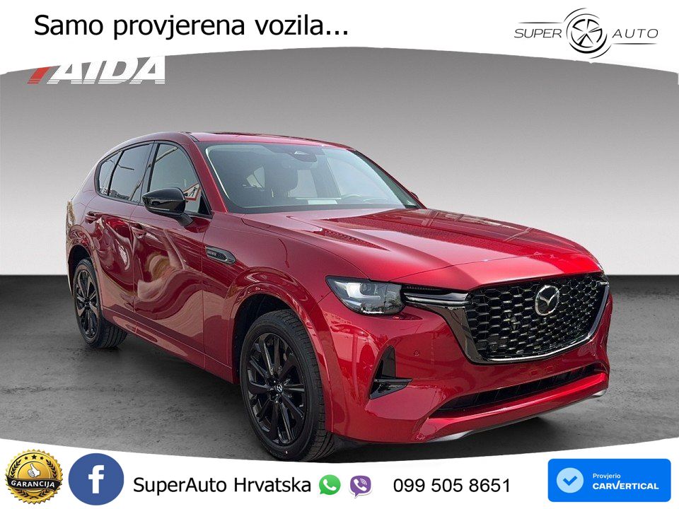 Mazda CX-60 3.3 e-Skyactiv D (254 KS) AWD Automatic MATRIX+GR SJED+KAM