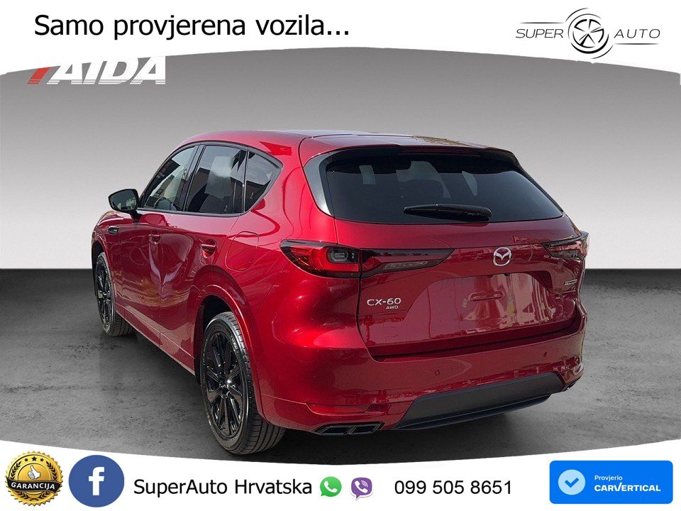 Mazda CX-60 3.3 e-Skyactiv D (254 KS) AWD Automatic MATRIX+GR SJED+KAM