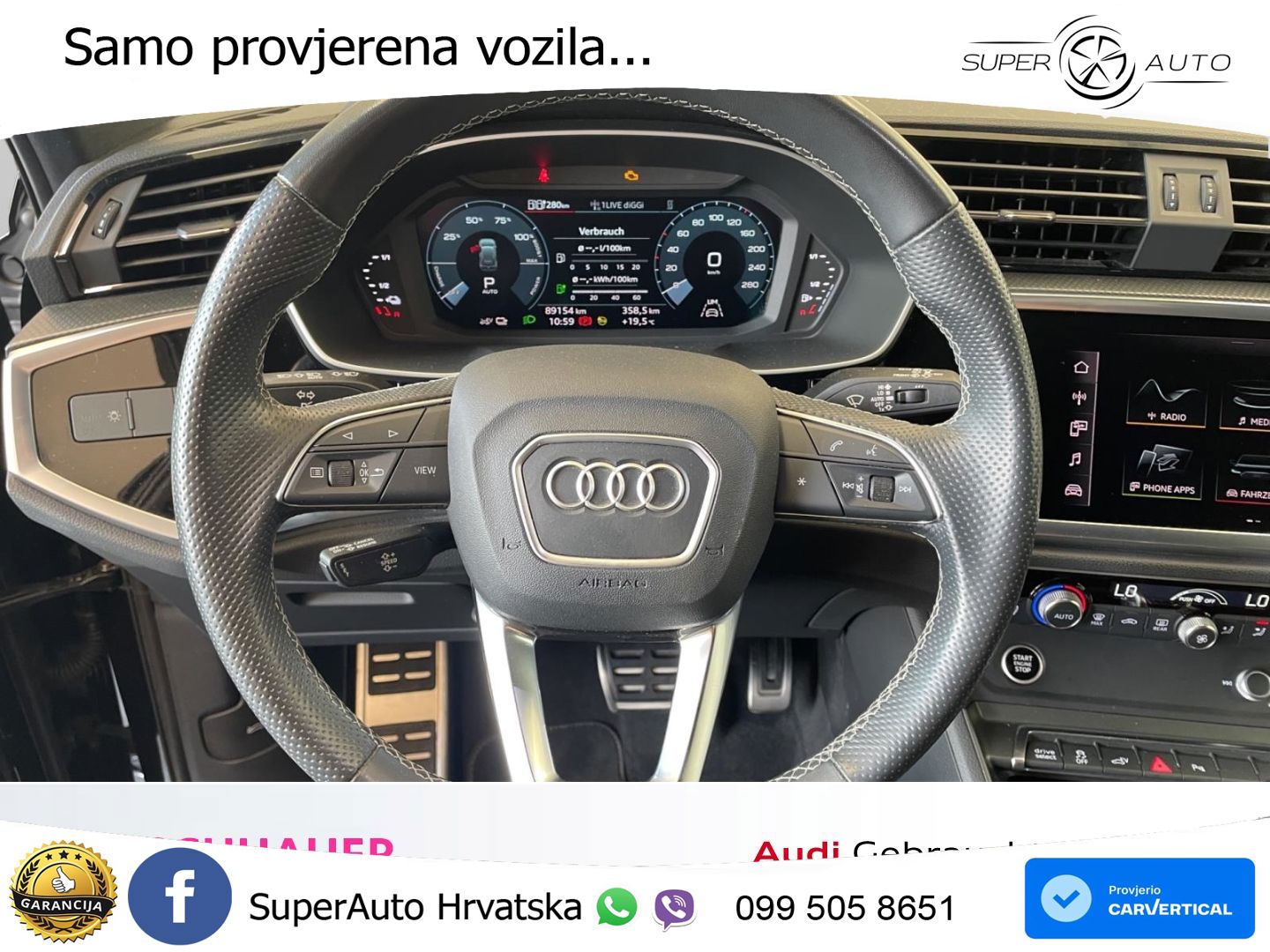 Audi Q3 45 TFSIe (245 KS) S tronic S line