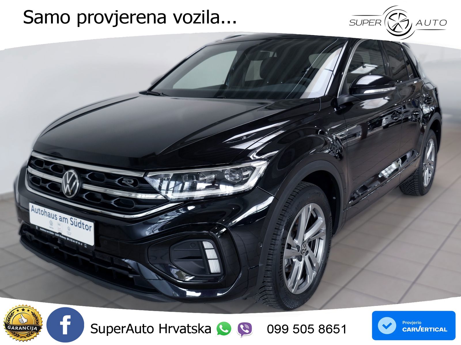 Volkswagen T-Roc 1.5 TSI (150 KS) DSG LED+GR SJED+ACC