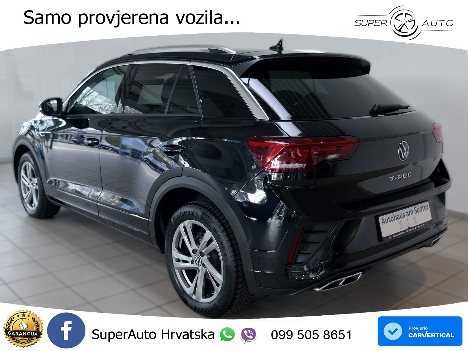 Volkswagen T-Roc 1.5 TSI (150 KS) DSG LED+GR SJED+ACC