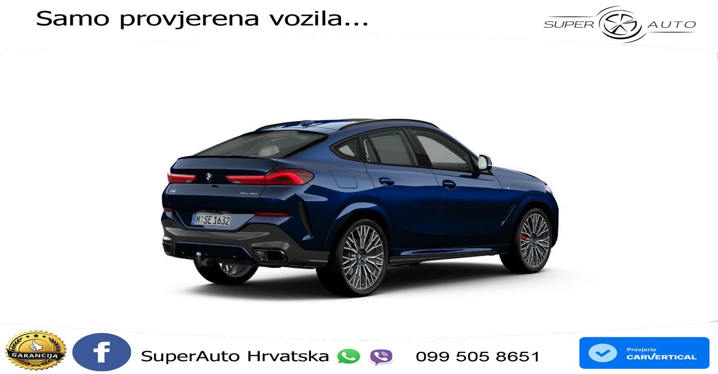 BMW X6 40i (381 KS) xDrive Steptronic M Sport LED+GR SJED+ACC