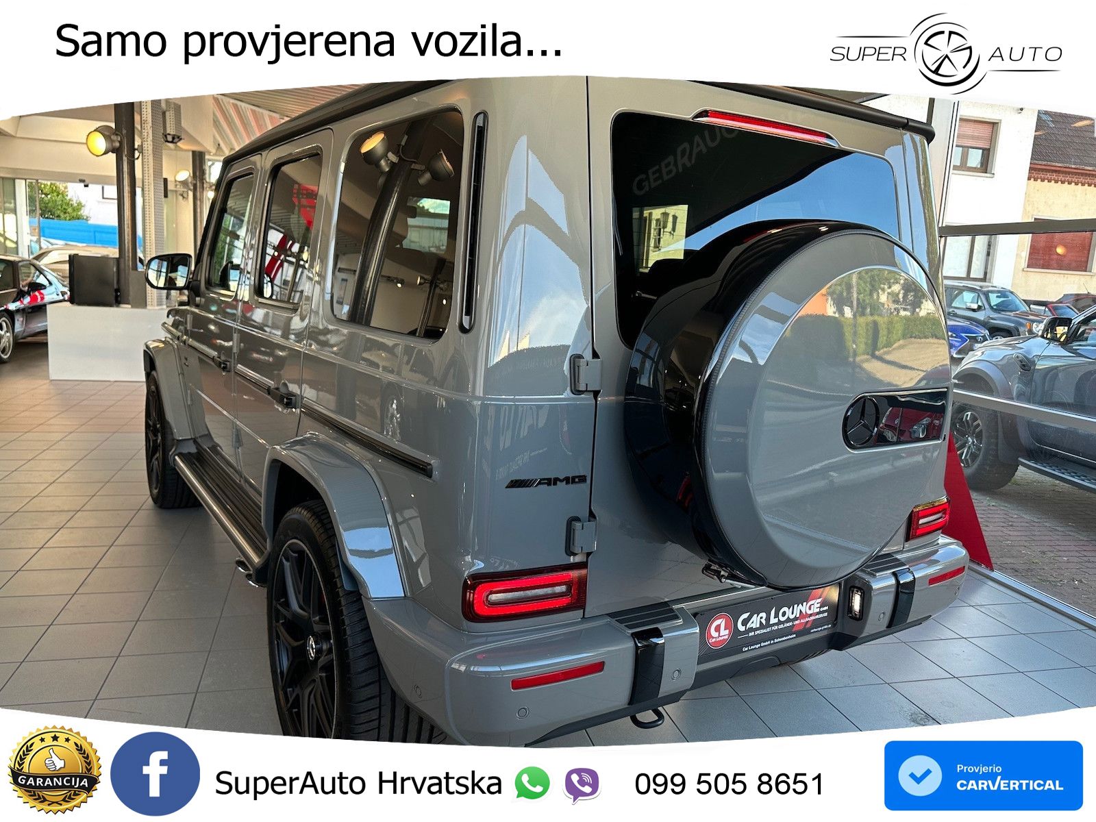 Mercedes AMG G 63 Long V8 (585 KS) 4MATIC 9G-TRONIC AMG SPEEDSHIFT TCT Superior LED+GR SJED+ACC