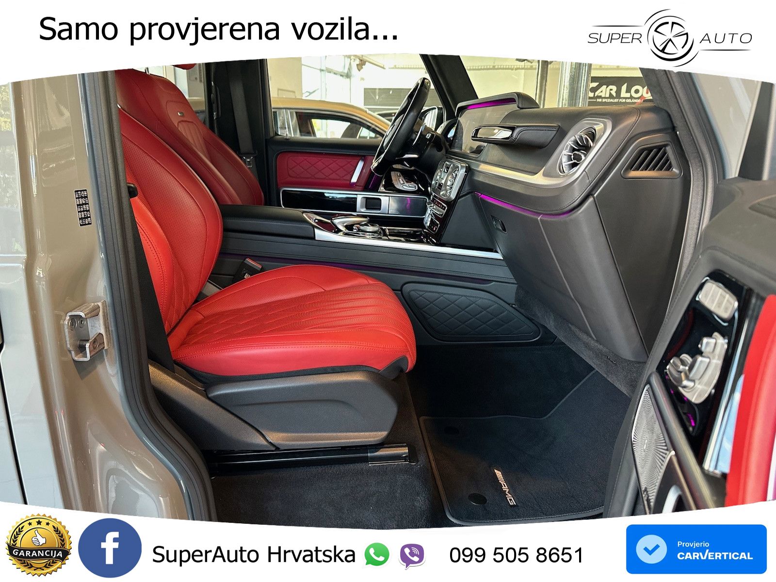 Mercedes AMG G 63 Long V8 (585 KS) 4MATIC 9G-TRONIC AMG SPEEDSHIFT TCT Superior LED+GR SJED+ACC