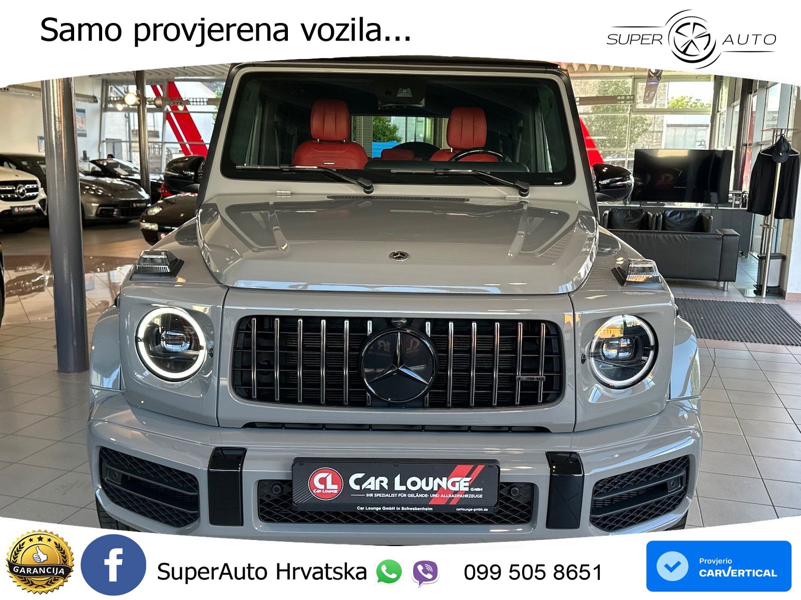 Mercedes AMG G 63 Long V8 (585 KS) 4MATIC 9G-TRONIC AMG SPEEDSHIFT TCT Superior LED+GR SJED+ACC