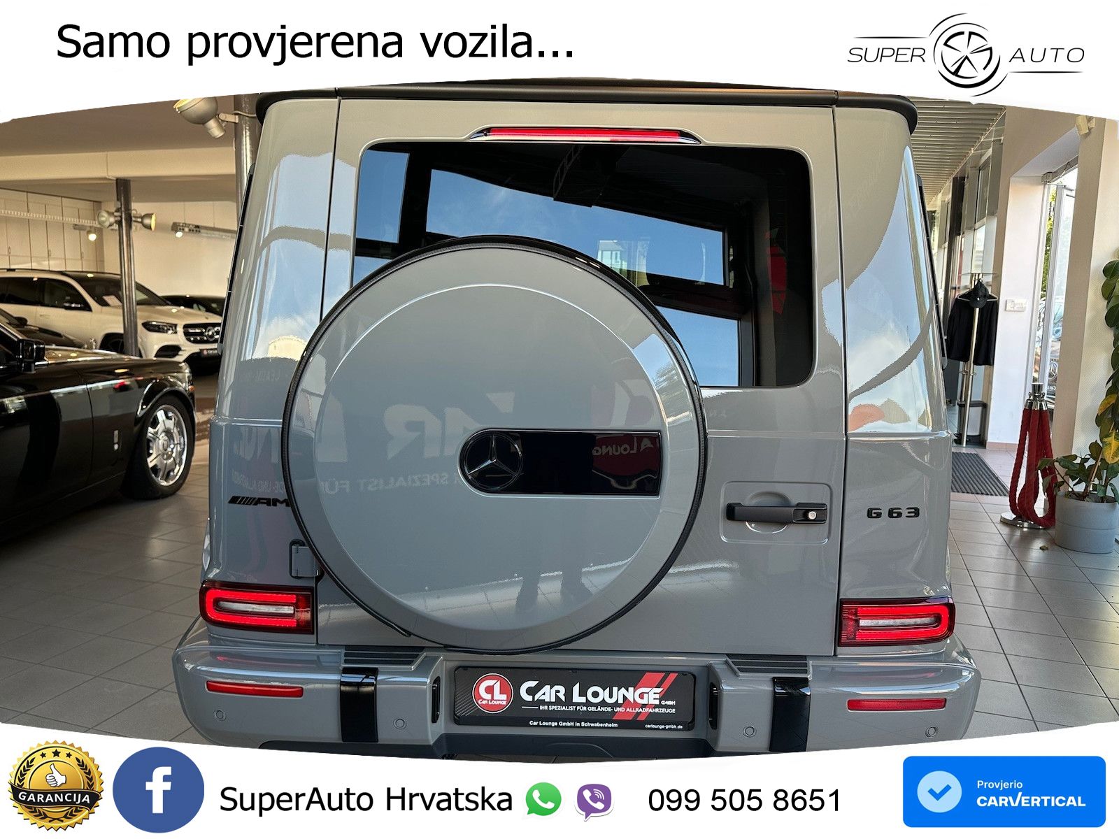 Mercedes AMG G 63 Long V8 (585 KS) 4MATIC 9G-TRONIC AMG SPEEDSHIFT TCT Superior LED+GR SJED+ACC