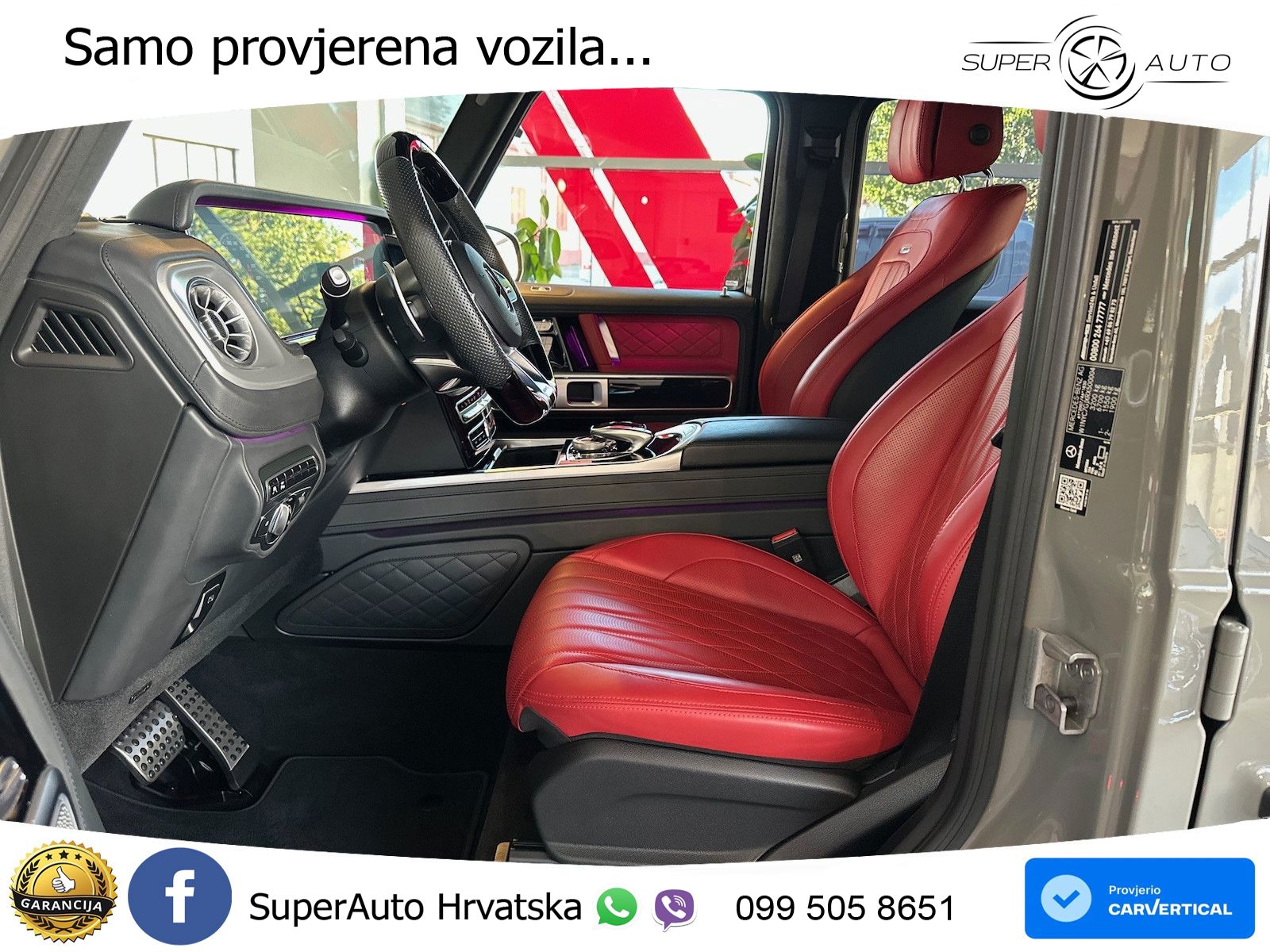 Mercedes AMG G 63 Long V8 (585 KS) 4MATIC 9G-TRONIC AMG SPEEDSHIFT TCT Superior LED+GR SJED+ACC