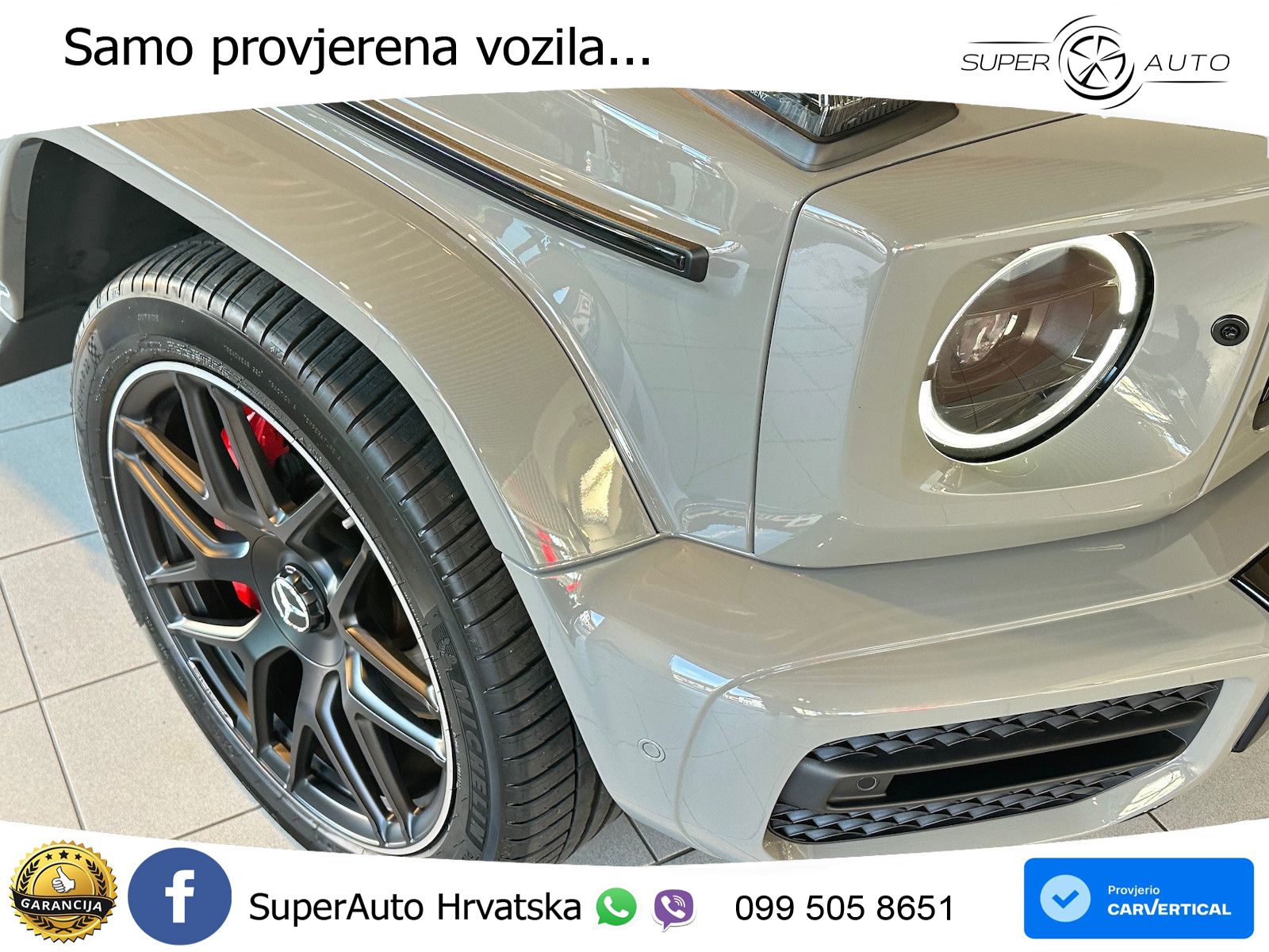 Mercedes AMG G 63 Long V8 (585 KS) 4MATIC 9G-TRONIC AMG SPEEDSHIFT TCT Superior LED+GR SJED+ACC