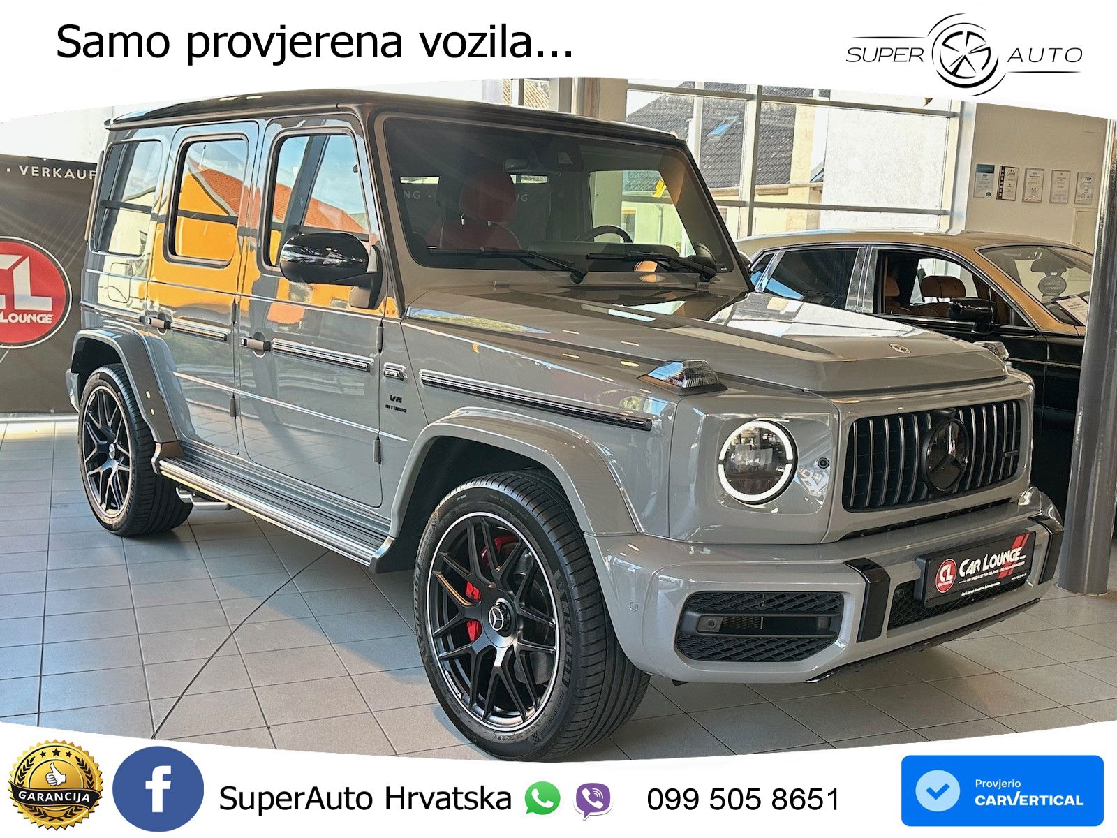 Mercedes AMG G 63 Long V8 (585 KS) 4MATIC 9G-TRONIC AMG SPEEDSHIFT TCT Superior LED+GR SJED+ACC
